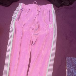 Needles AWGE velour sweatpants